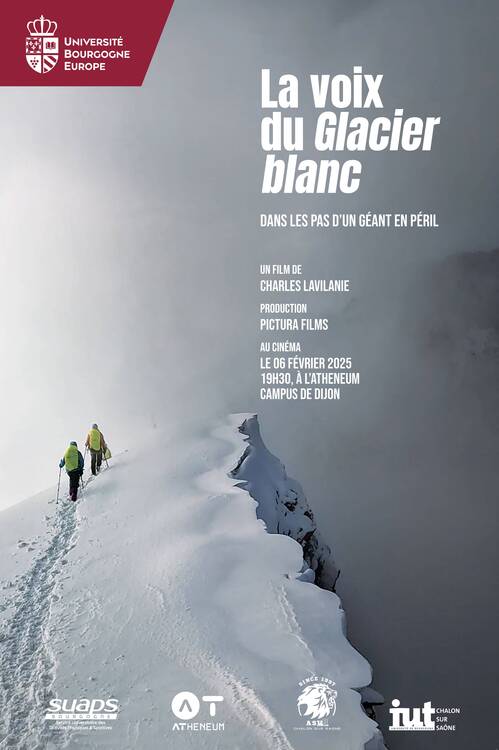 Xl Affiche 40x60 La Voix Du Glacier Blanc