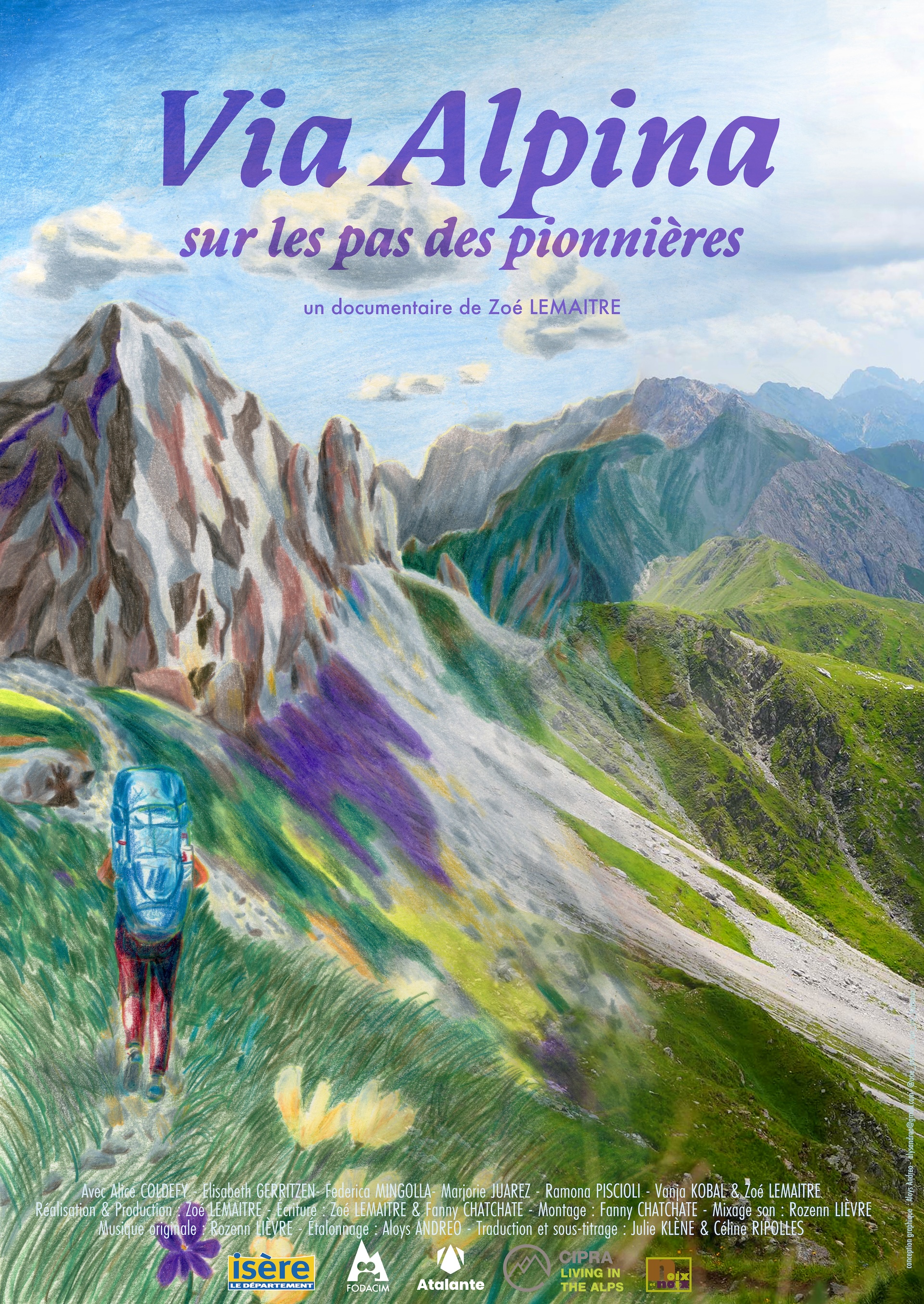 Affiche Via Alpina PRINT A3 600DPI 2