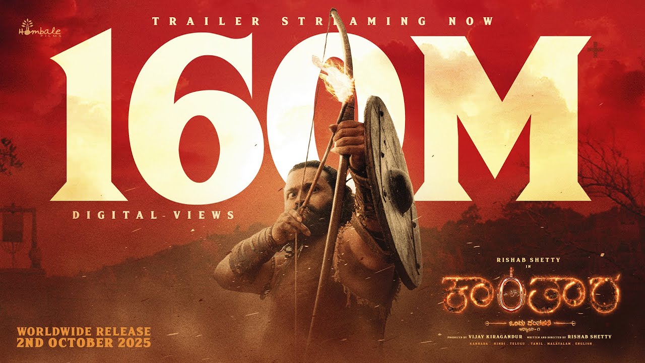 Kantara Chapter 1 Trailer Kannada | Rishab Shetty | Rukmini | Vijay Kiragandur | Hombale Films