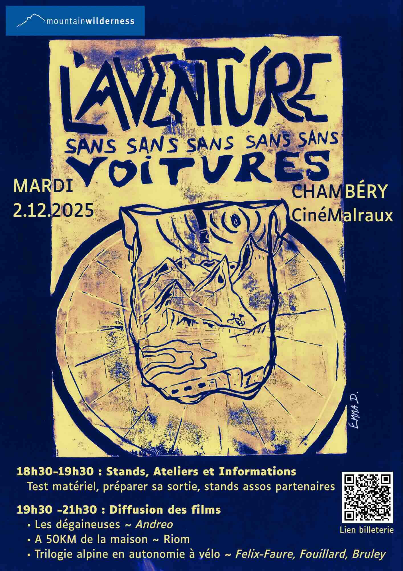 Affiche L'aventure Sans Voiture